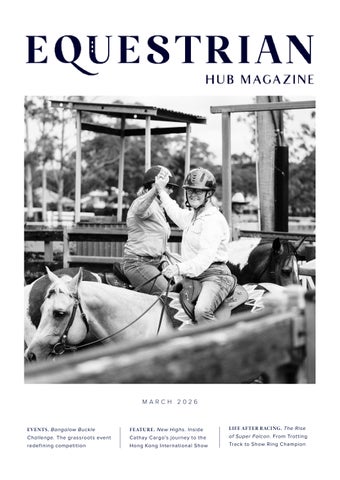 Equestrian Hub Magazine March 2026