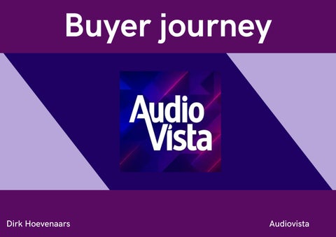 Brochure buyer journey