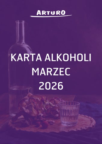KARTA ALKOHOLI MARZEC 2026