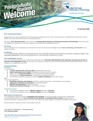 FEBE PG Welcome Letter 2026