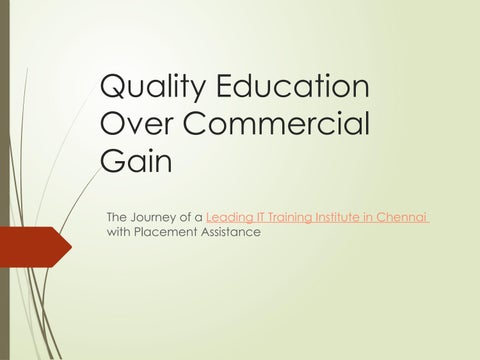 Best Software Training Institute in Chennai