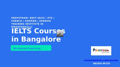 IELTS Courses in Bangalore