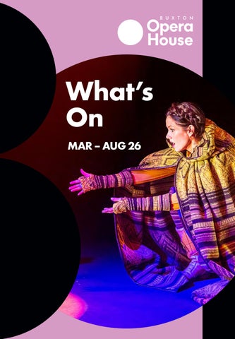 Buxton Opera House Brochure Mar -Aug 2026