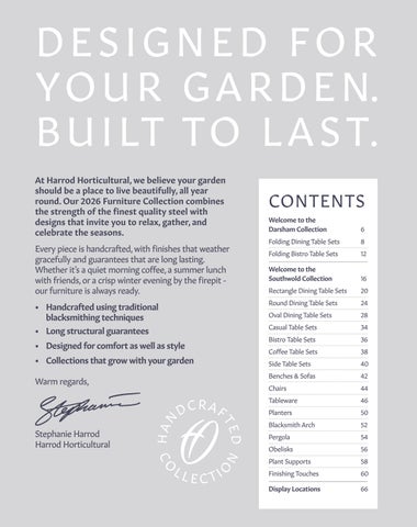 Harrod UK 2026 Harrod Horticultural 家具目录 第 2 页