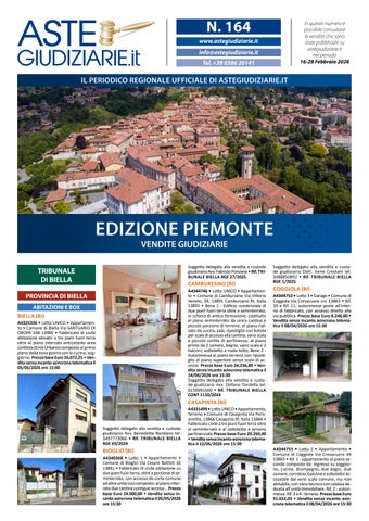 Edizione Piemonte N. 164