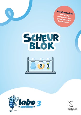 Labo Spelling 3 - Scheurblok T1 Spoor 2 en 3 (selectie) - proefmateriaal - inkijk