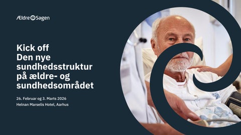 Kick off_Den nye sundhedsstruktur på ældre- og sundhedsområdet