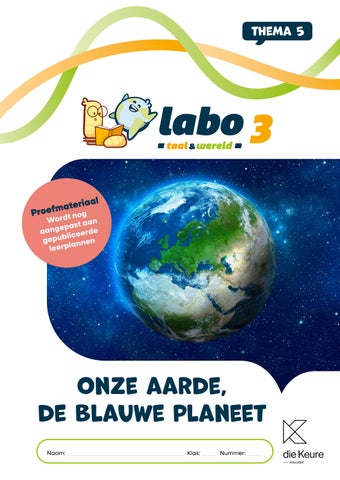 Labo Taal en wereld 3 - Werkboek T5 (selectie) - proefmateriaal - inkijk