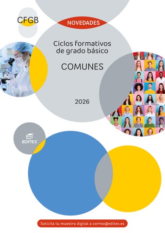 Catalogo CFGB Comunes - Novedades 2026