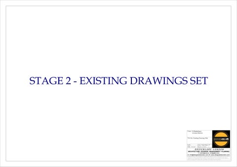 32 Shaftesbury Avenue - Stage 2 and 4 - Existing and Proposed Drawing Set