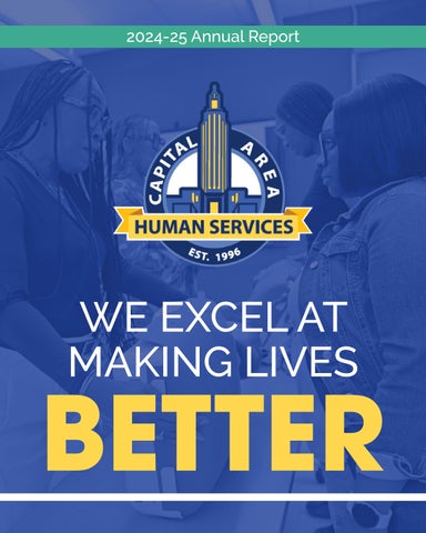 CAHS Capital Area Human Services Annual Report 
