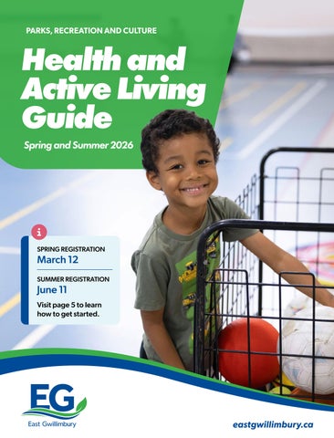 2026 Spring and Summer Health and Active Living Guide