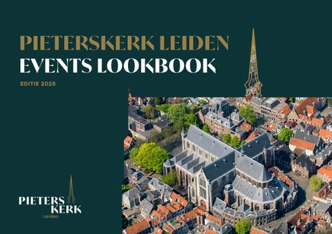 PIETERSKERK LEIDEN EVENTS LOOKBOOK_NL