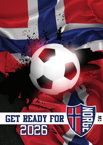 HEIA NORGE profilprodukter til fotball-VM 2026 