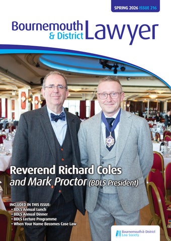 Bournemouth District Lawyer March 2026