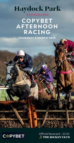 Haydock Park Racecard - Thursday 5th March