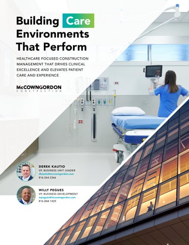 McCownGordon Healthcare Brochure 