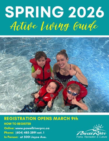 PRC Spring 2026 Active Living Guide