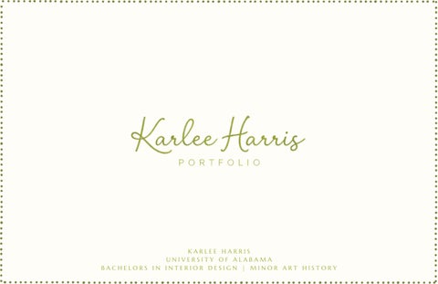 Karlee Harris Portfolio