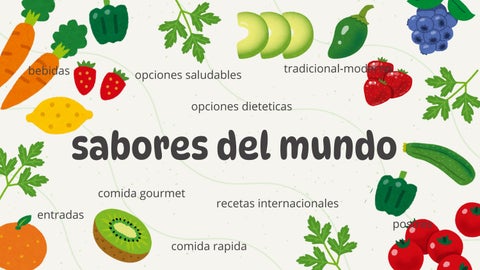 sabores del mundo 