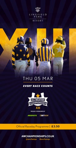 Lingfield Park Racecard - Thursday 5th March