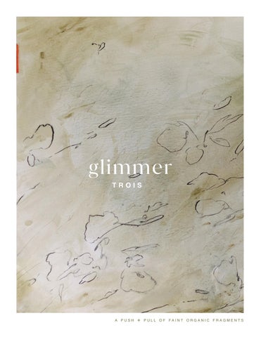 GLIMMER TROIS 2026 CATALOG