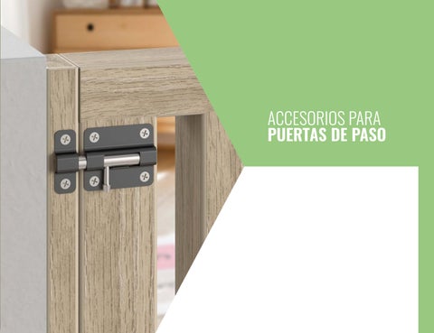 Catalogo herrajes - accesorios para puertas de paso