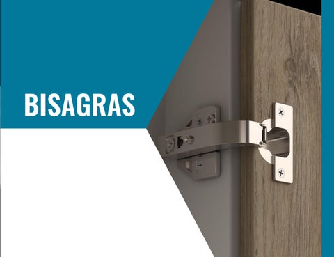 Cátalogo herrajes - Bisagras