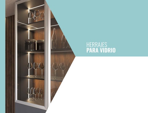 Cátalogo herrajes - Herrajes para vidrio