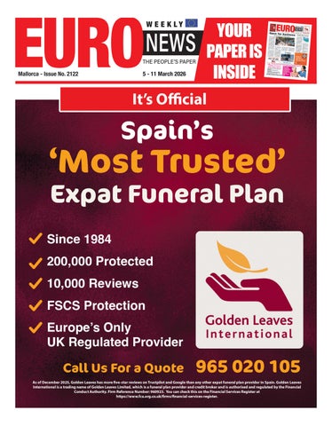 Mallorca 5 - 11 February 2026 Issue 2122
