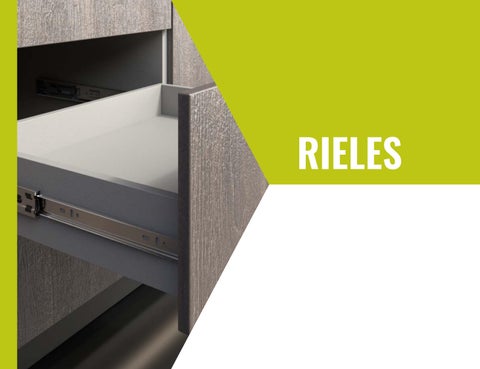 Cátalogo herrajes - Rieles