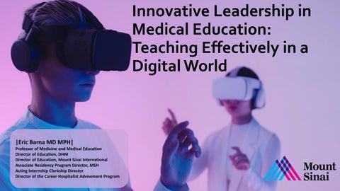 Effective Teaching in a Digital Era Singapore Physician Collaboration 3.18.26