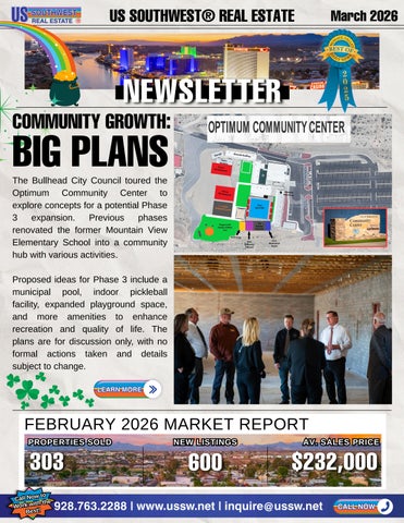 US Southwest® Real Estate Newsletter March 2026