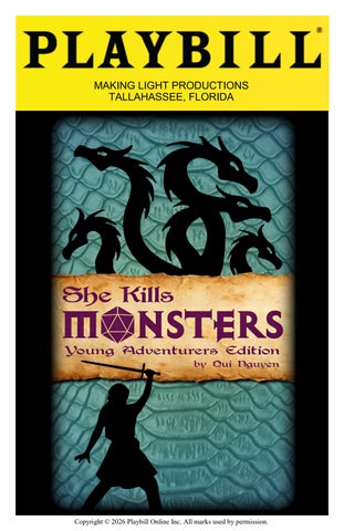 Acting 3 She Kills Monsters Spring 2026