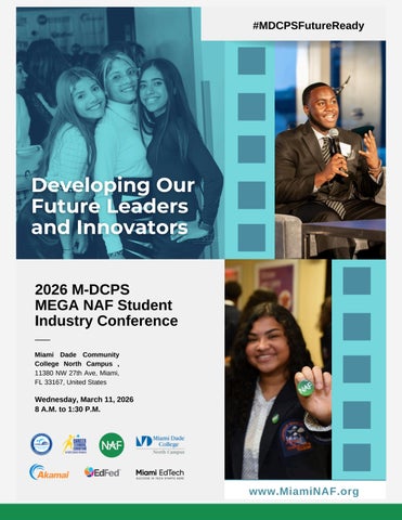 2026 MEGA NAF Student Conference - Program Book
