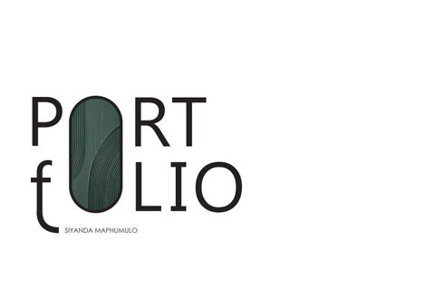 Siyanda Maphumulo Portfolio and Resume