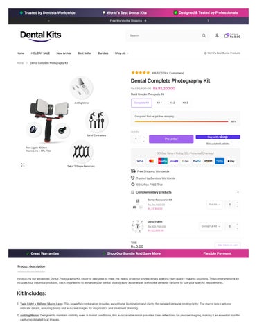 Dental Complete Photography Kit