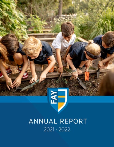 The Fay School 2021-2022 Annual Report
