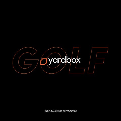 Yardbox GOLF Brochure