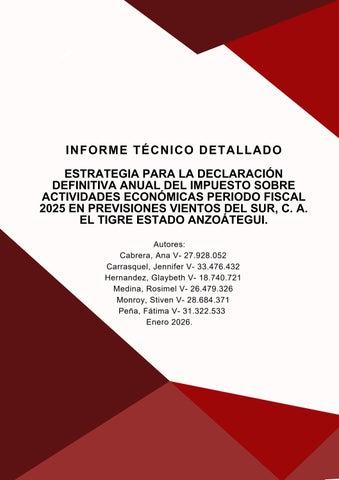 INFORME TECNICO PSI