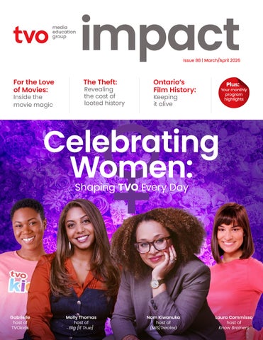 TVO Impact Newsletter | March-April 2026 | #88