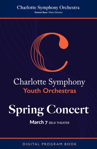 CSYO Spring Concert - program 03-07-26