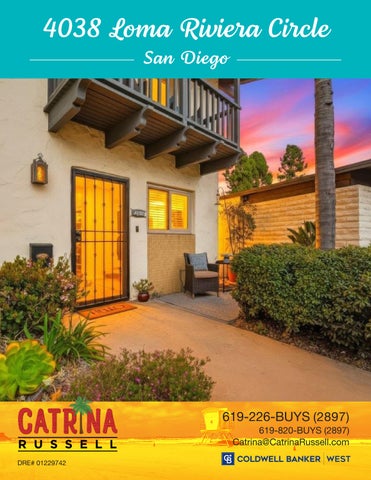 Catrina Russell presents: 4038 Loma Riviera Circle