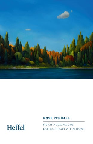 Ross Penhall: Near Algonquin, Notes from a Tin Boat