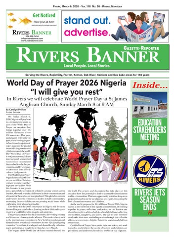 March 6, 2026 Rivers Banner Subscription 