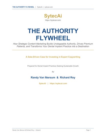 The Authority Flywheel