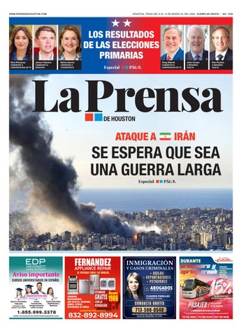 La Prensa de Houston Edición 1256