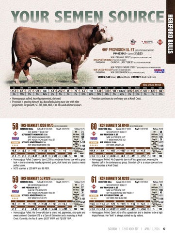 Knoll Crest Farm Bull and Female Sale - 2026 第 19 页