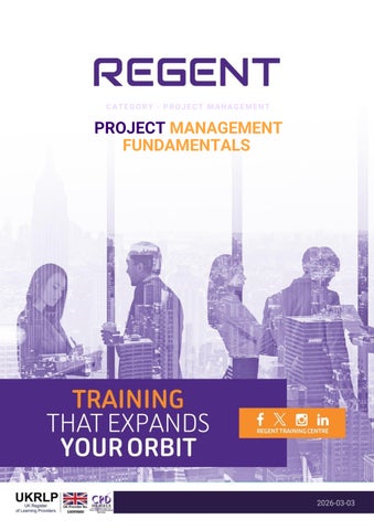 Project Management Fundamentals online training course