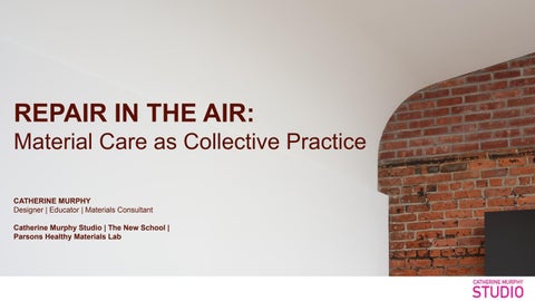 REPAIR IN THE AIR_CARE LAB